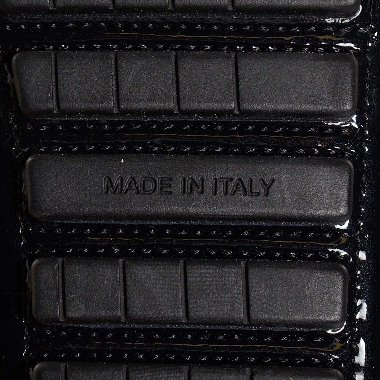 Patent Vachetta Zen Driving Loafers 41 6.5 Black