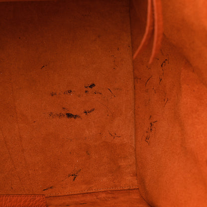 Celine Bullhide Calfskin Medium Phantom Luggage Burnt Orange 13 of 23