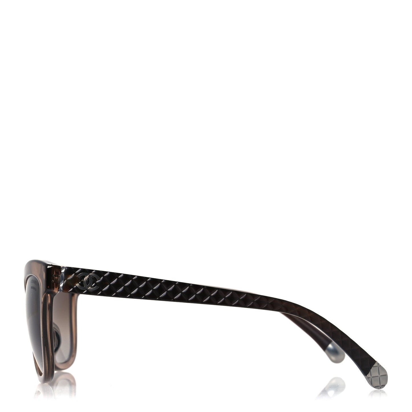 Polarized CC Cat Eye Sunglasses 5330-A Brown