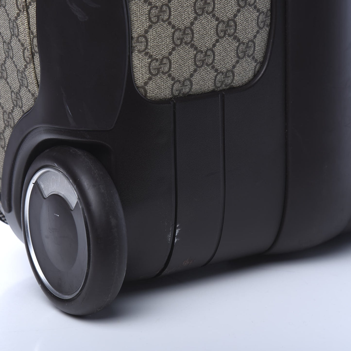 GG Plus Monogram Small Interlocking G Trolley Brown