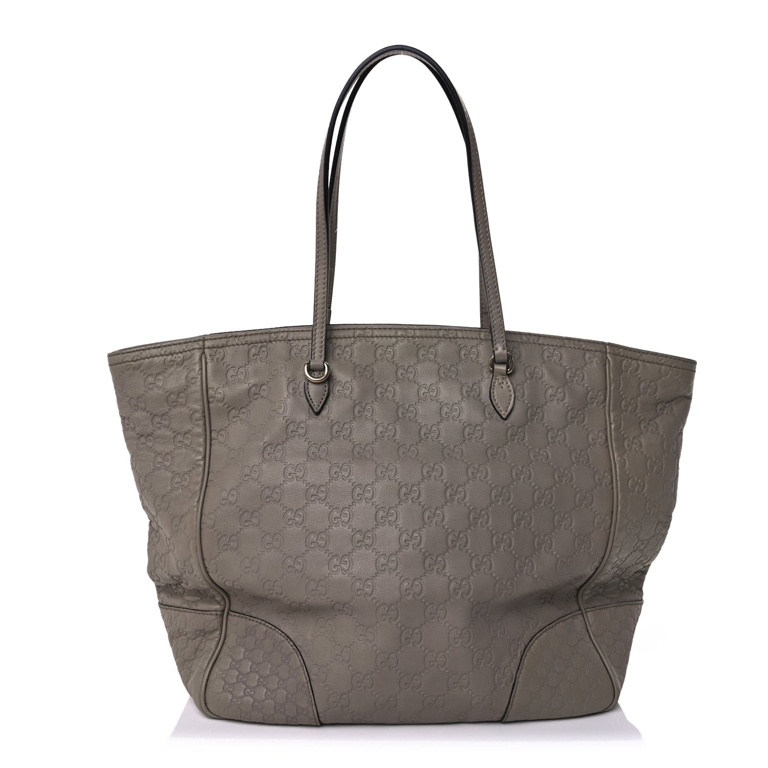 Gucci ssima Medium Bree Zippered Tote Storm Grey 1 of 8