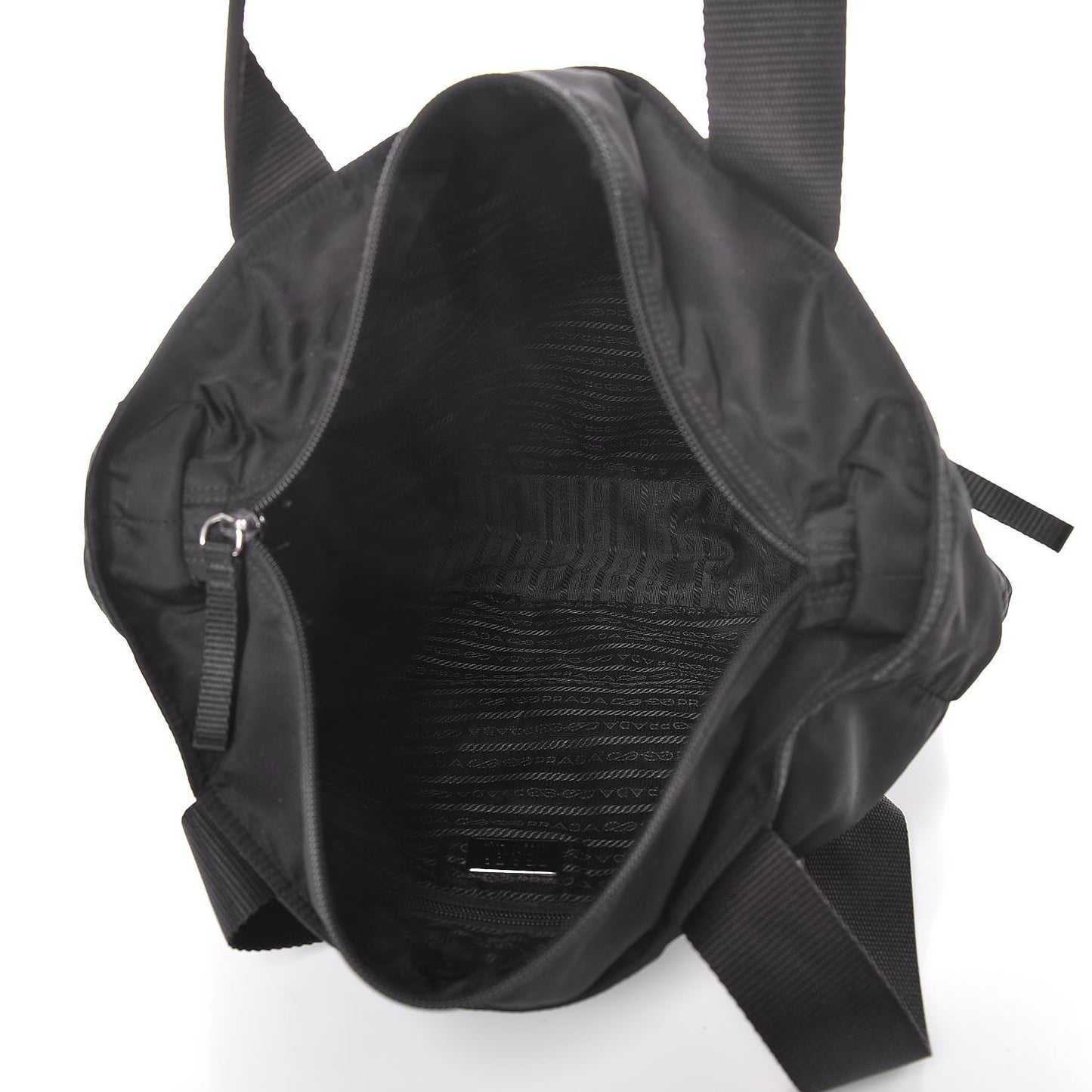 Tessuto Nylon Tote Nero Black