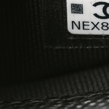 Chanel Caviar Quilted Flap Card Holder Wallet Black 8 of 8