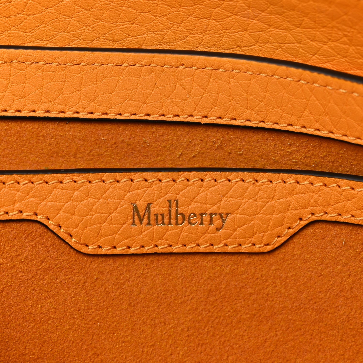 Mulberry Heavy Grain Billie Crossbody Bag Double Yellow 5 of 12