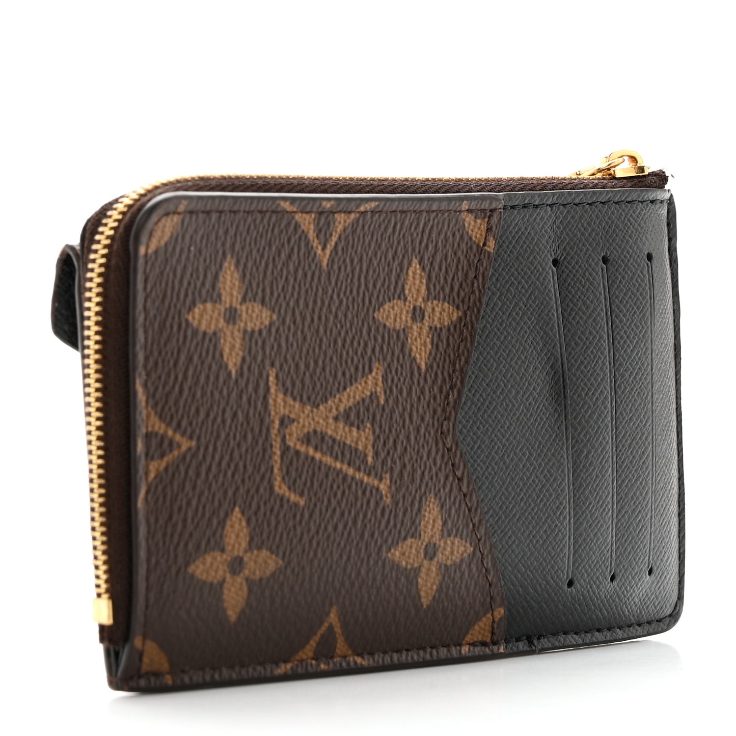 Monogram Recto Verso Card Holder Black