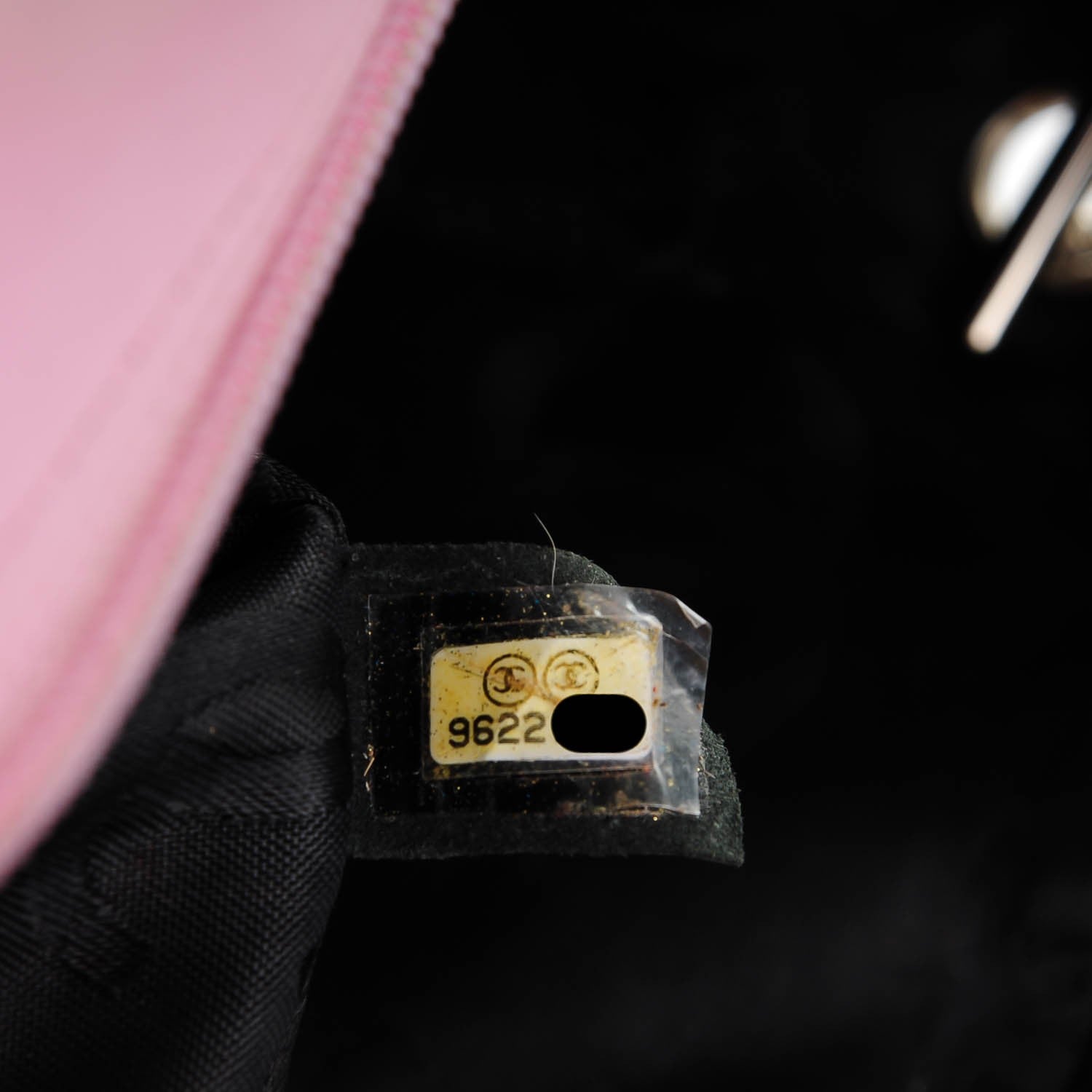 Chanel Calfskin Quilted Large Cambon Bowler Pink Black 13 of 13