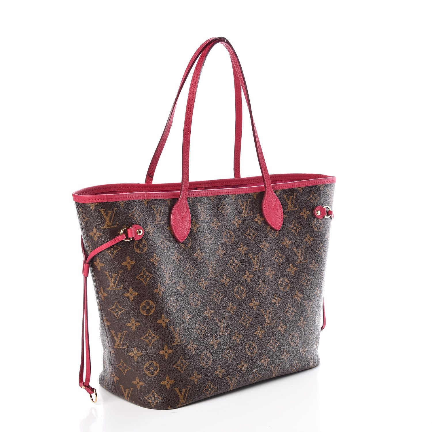 Louis Vuitton Monogram Articles de Voyage Ikat Neverfull MM Rose Indien 3 of 13
