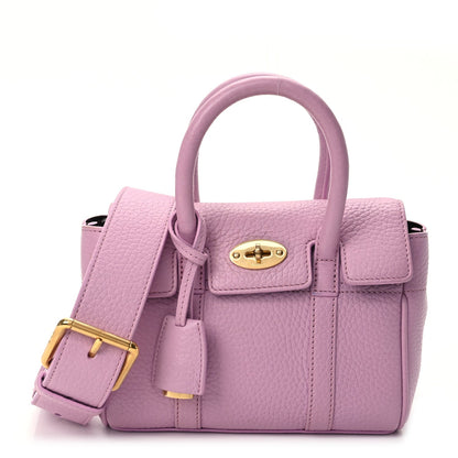 Mulberry Small Classic Grain Mini Bayswater Lilac Blossom Lilac Blossom 1 of 9