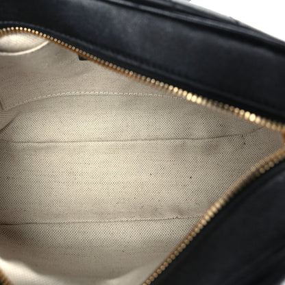 Gucci Sakai Be Green Calfskin Diagonal Stitched Small Blondie Shoulder Bag Black 4 of 8