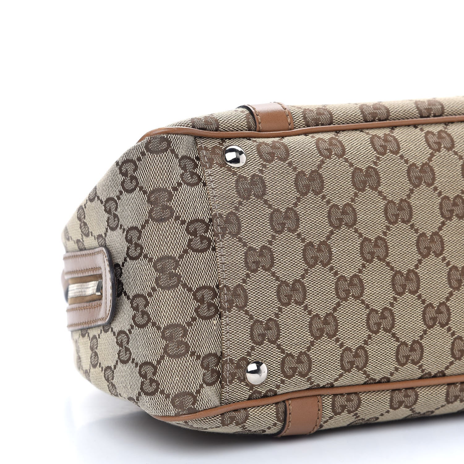 Gucci Monogram GG Twins Boston Brown 8 of 9