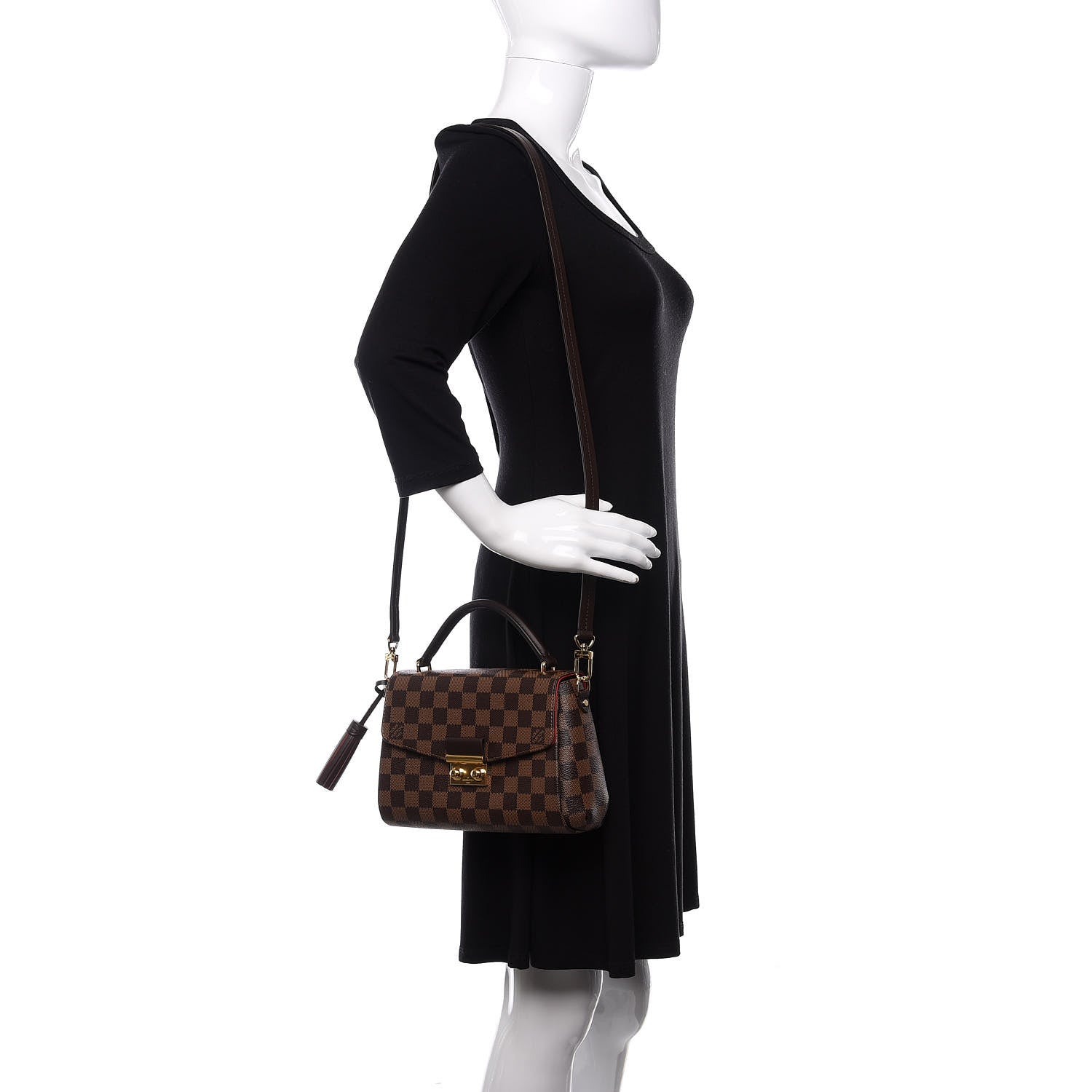 Louis Vuitton Damier Ebene Croisette 2 of 9