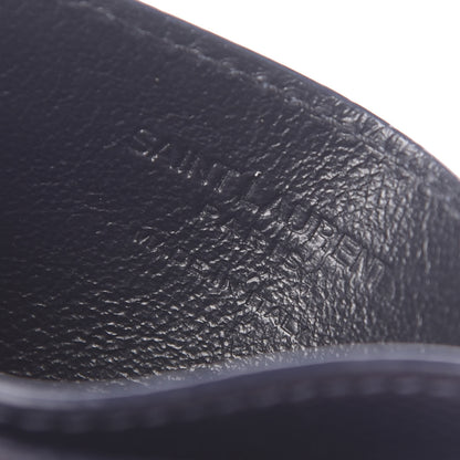 Saint Laurent Grain De Poudre Card Case Black 7 of 7