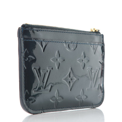 Louis Vuitton Vernis Key Pouch Blue Nuit 3 of 7
