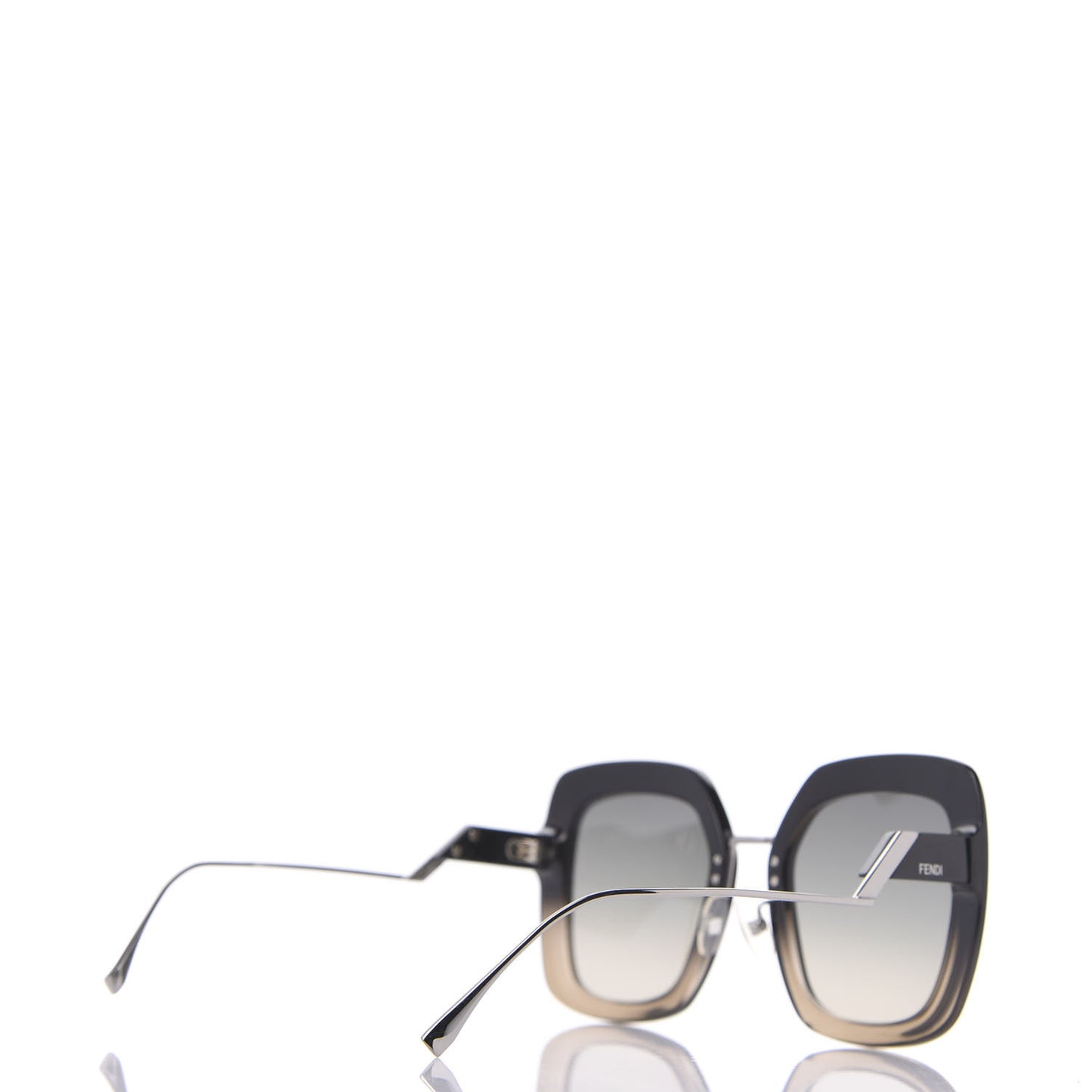 Square Sunglasses FF 0317/S Black Grey