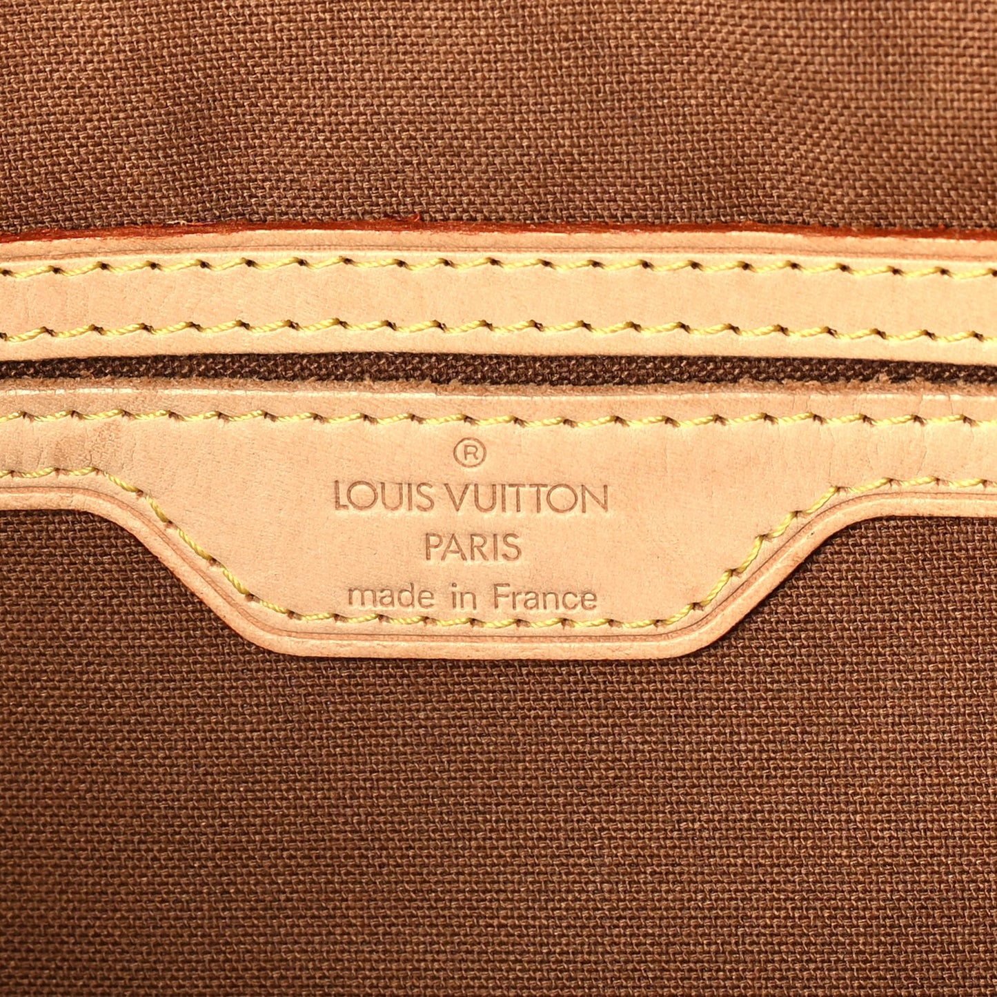 Monogram Cabas Piano Brown