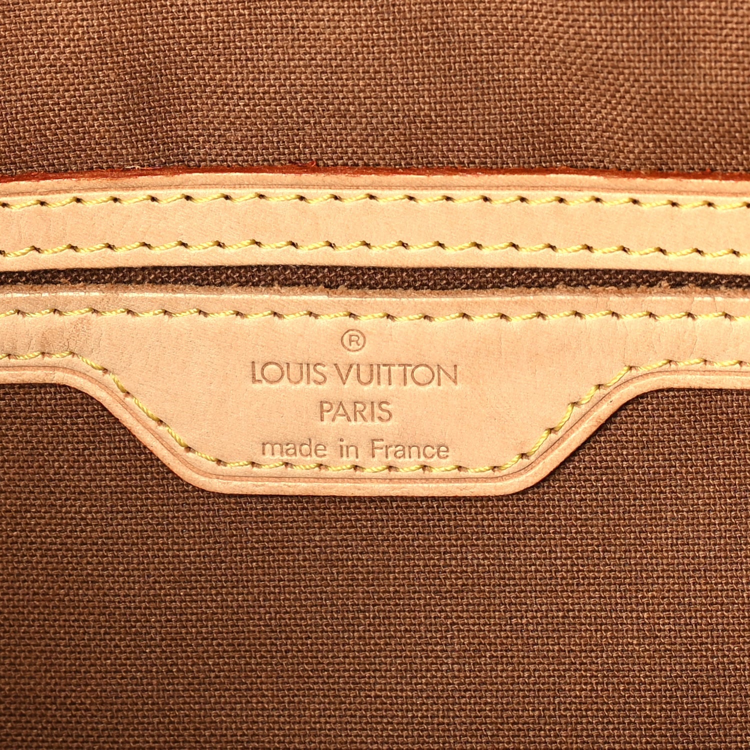Louis Vuitton Monogram Cabas Piano Brown 5 of 8