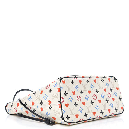 Louis Vuitton Game On Neverfull MM White 5 of 11