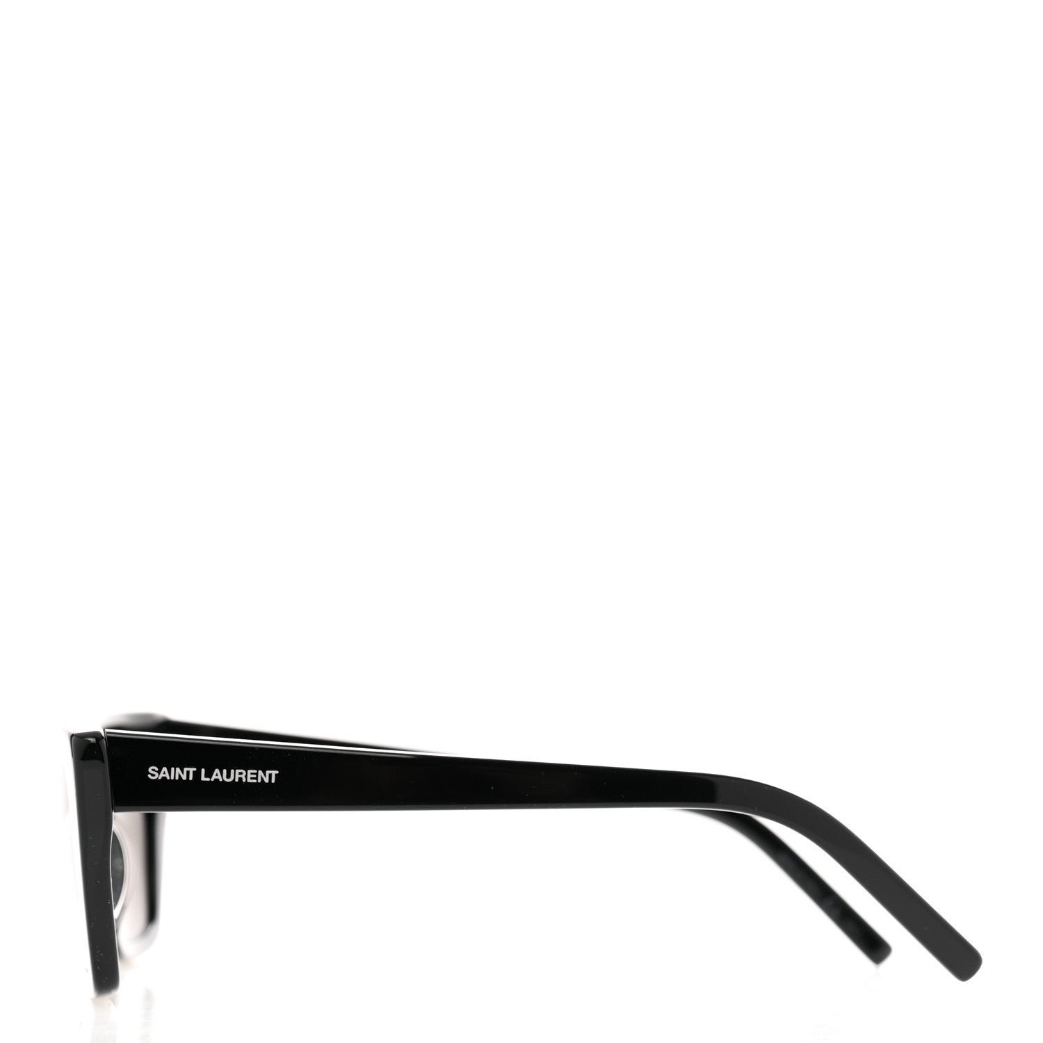 Saint Laurent Acetate Mica Cat Eye Sunglasses SL 276 Black 3 of 7
