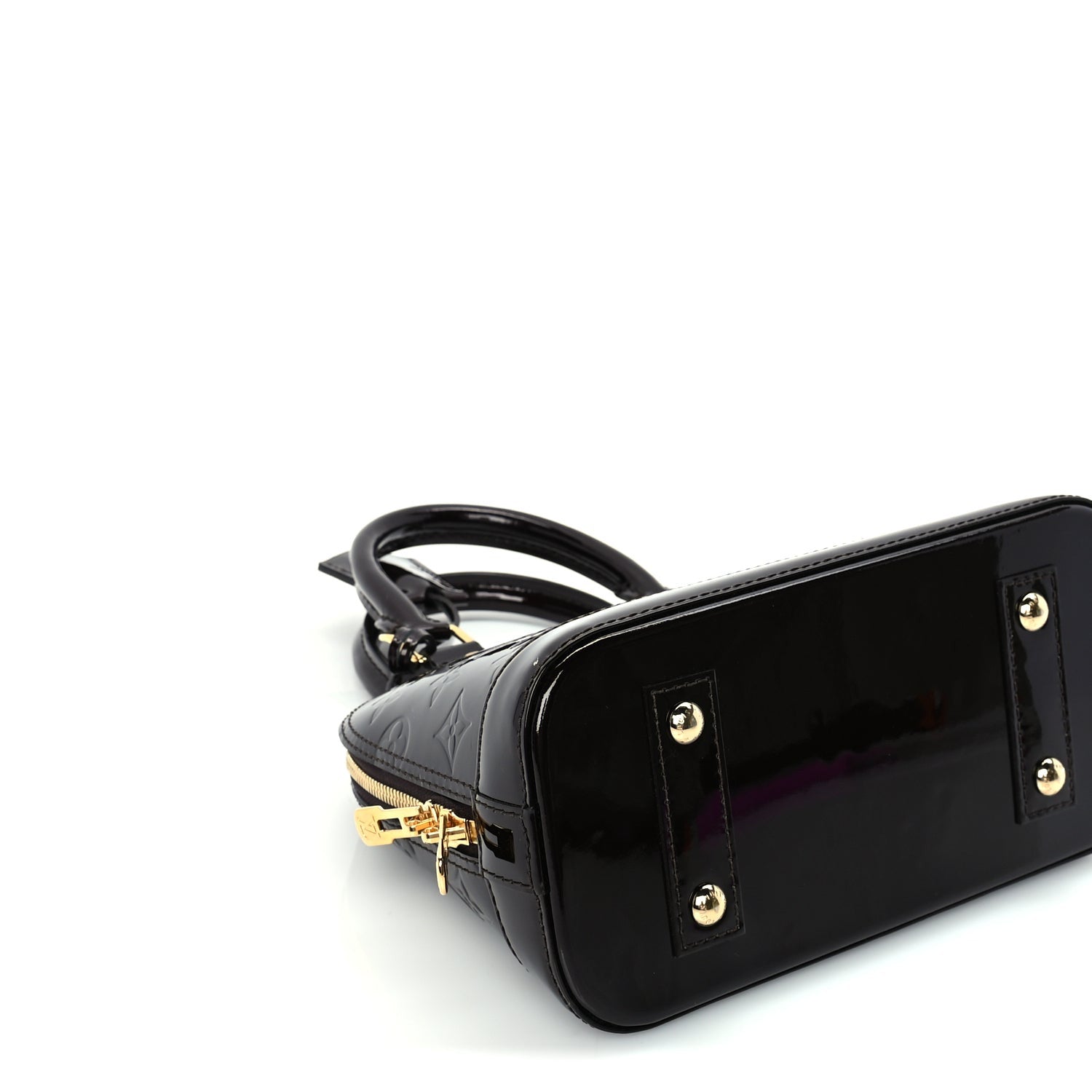 Louis Vuitton Vernis Alma BB Amarante 7 of 8