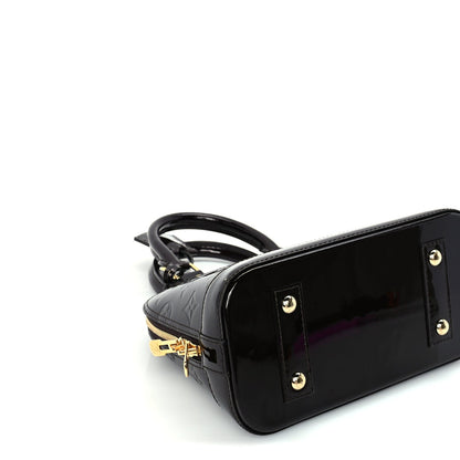 Louis Vuitton Vernis Alma BB Amarante 7 of 8