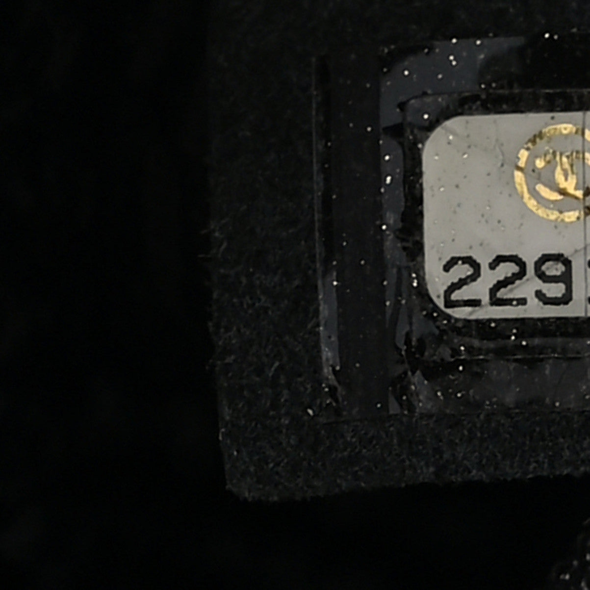 Caviar Quilted Coco Case Trolley Black