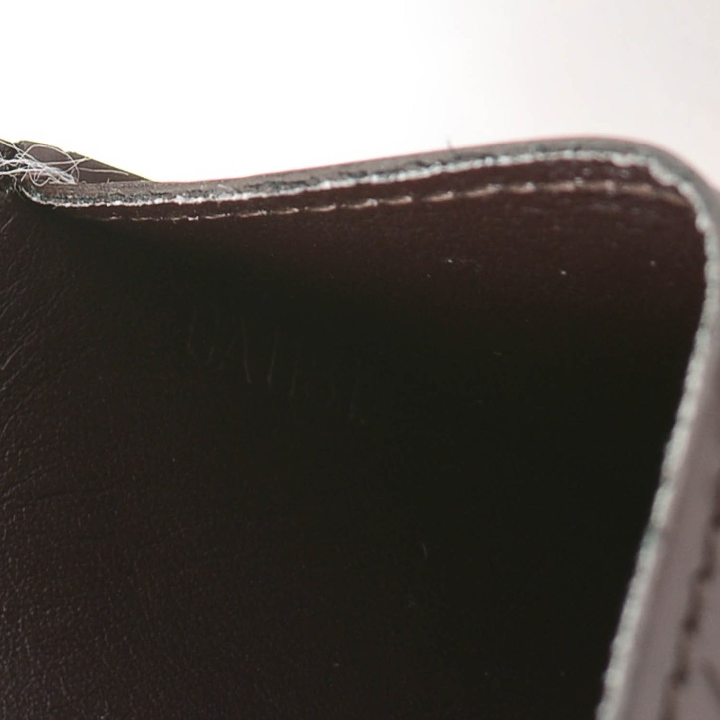 Vernis Business Card Holder Amarante