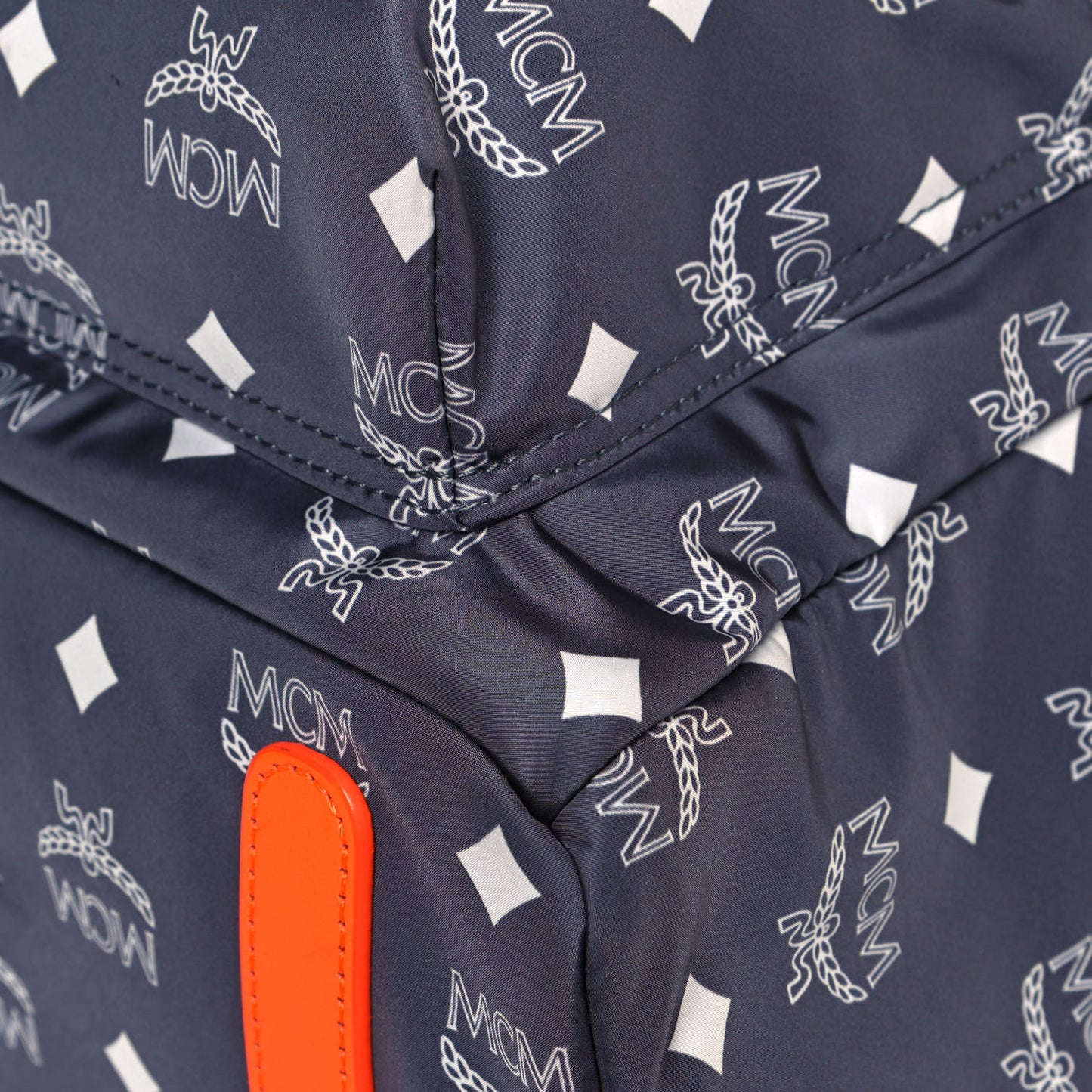 Nylon Monogram Medium Resnick Backpack Gray