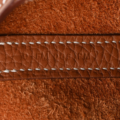 Hermes Taurillon Clemence Picotin Lock 18 PM Gold 7 of 10