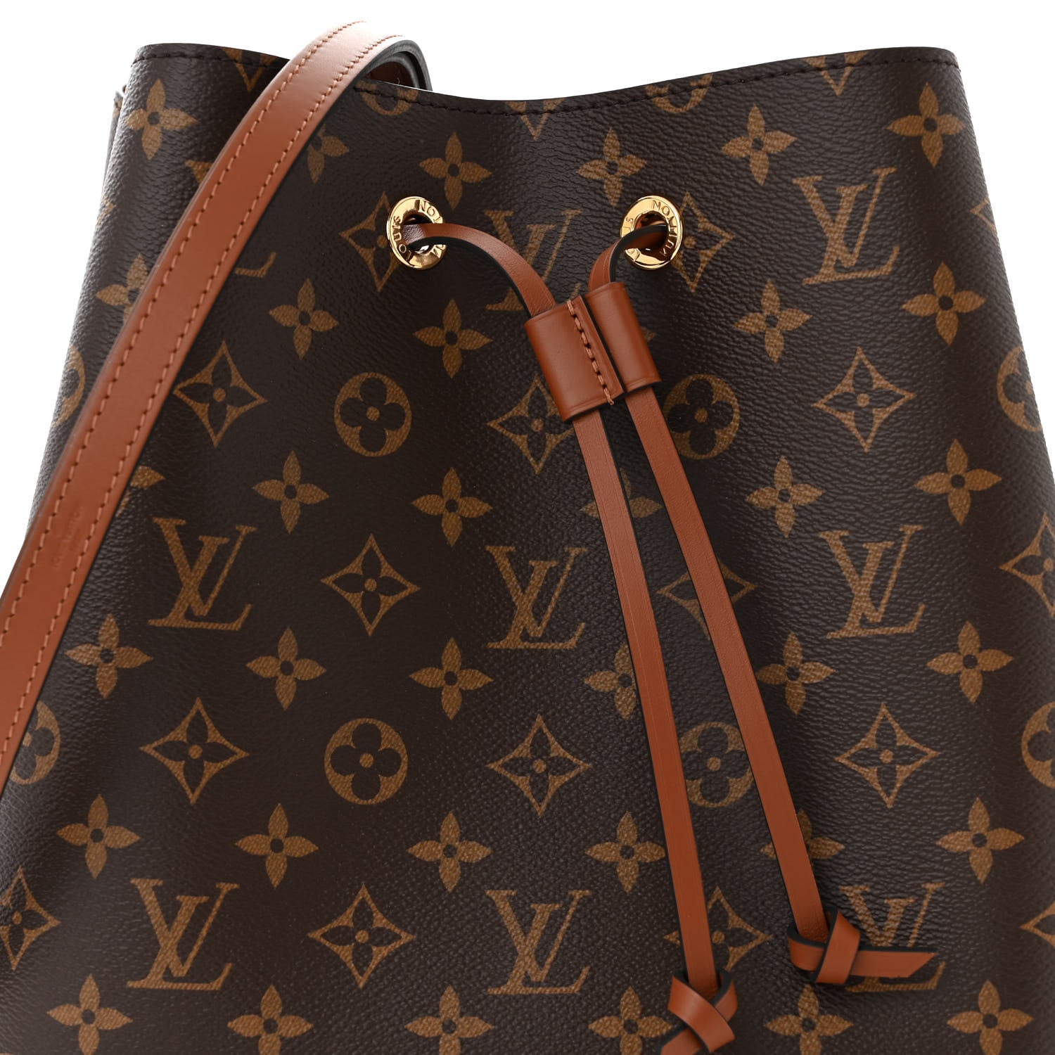 Louis Vuitton Monogram Neonoe MM Caramel 7 of 9