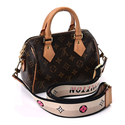 Louis Vuitton Monogram Speedy Bandouliere 20  Black 2 of 7