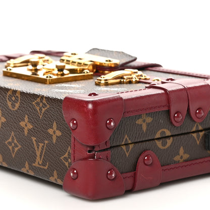 Louis Vuitton Monogram Petite Malle Bordeaux 9 of 12