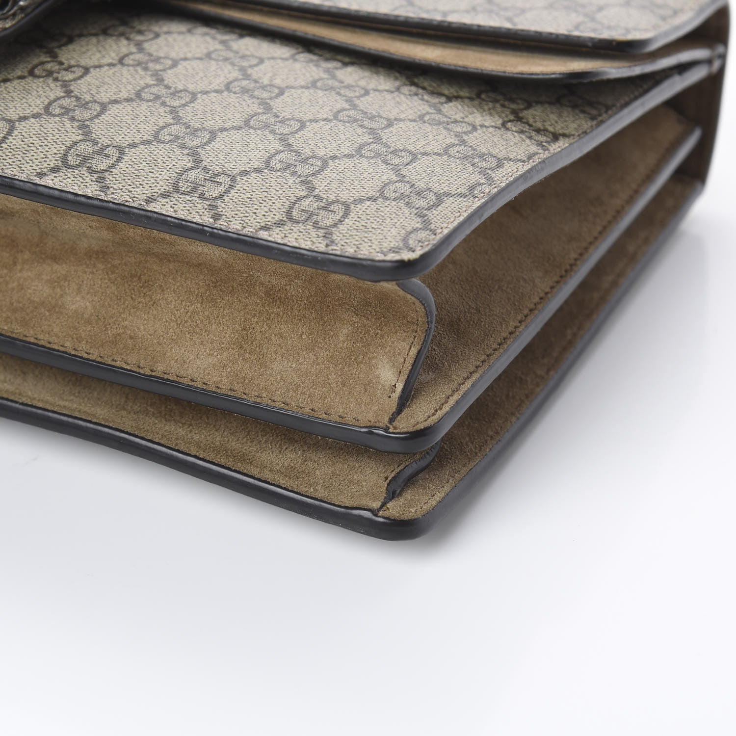 Gucci GG Supreme Monogram Medium Dionysus Shoulder Bag Taupe 8 of 8