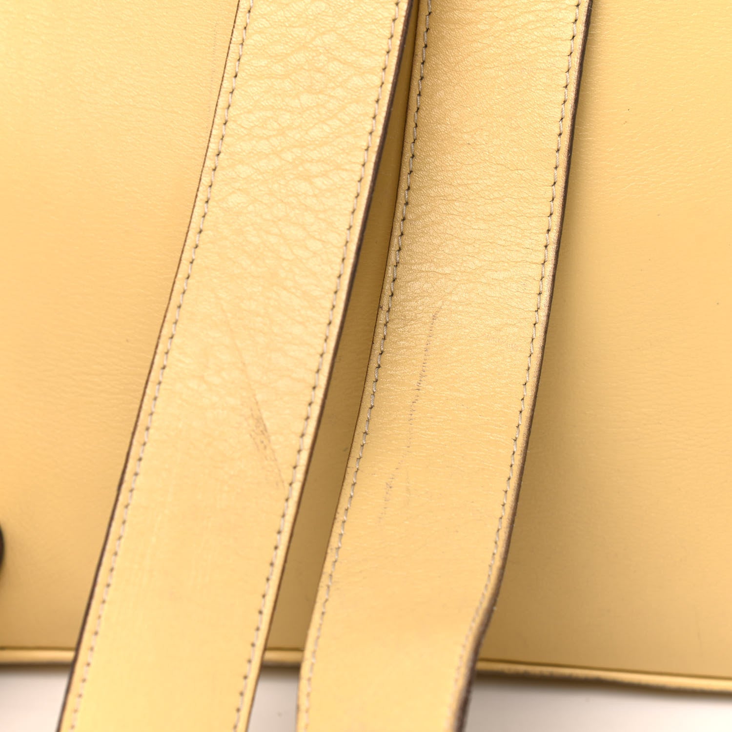 Gucci Calfskin Bamboo Medium Backpack Yellow 21 of 21