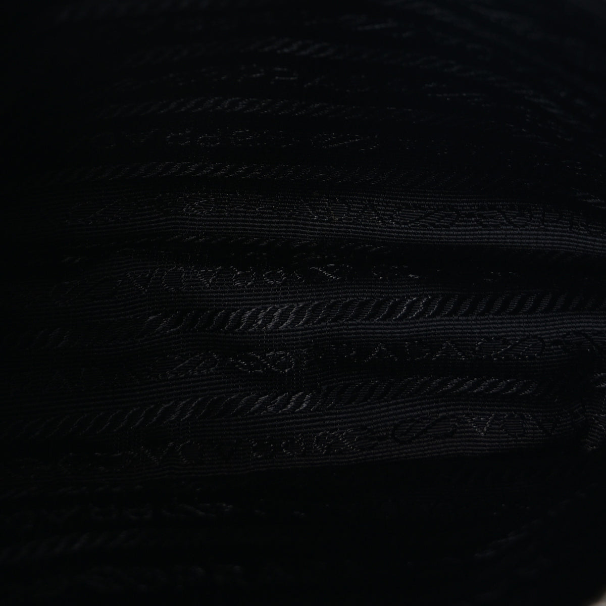 Nylon Shoulder Bag Black