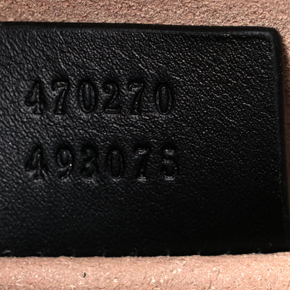 Gucci Velvet GG Monogram Web Mini Sylvie Top Handle Bag Brown Black Oro Vecchio 7 of 15