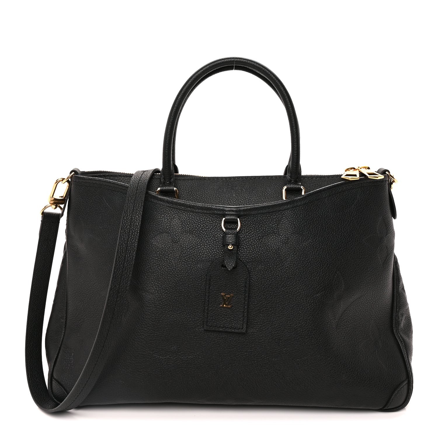 Louis Vuitton Empreinte Monogram Giant Trianon MM Black 1 of 7