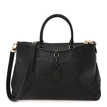 Louis Vuitton Empreinte Monogram Giant Trianon MM Black 1 of 7