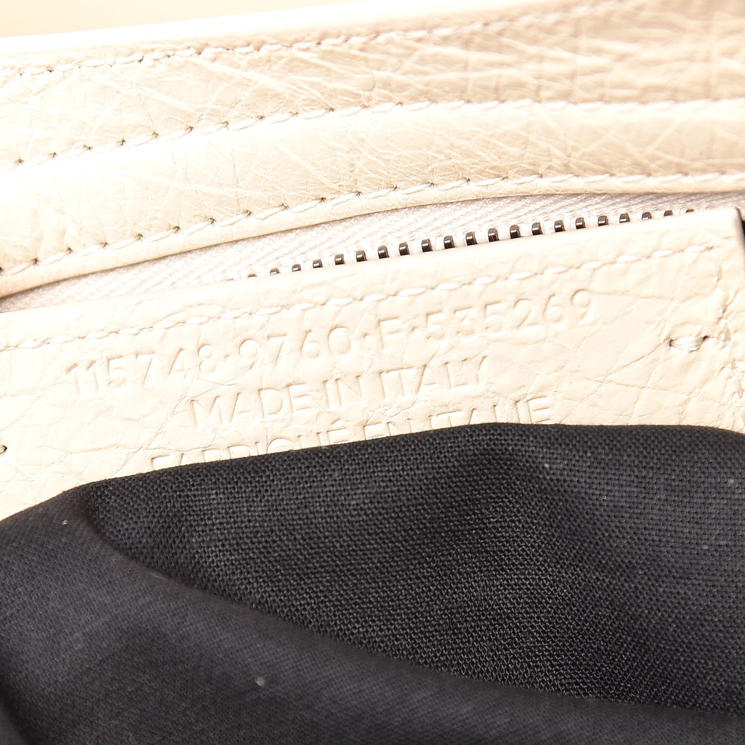 Balenciaga Agneau Classic Hardware City Blanc Creme Light Craie 7 of 11