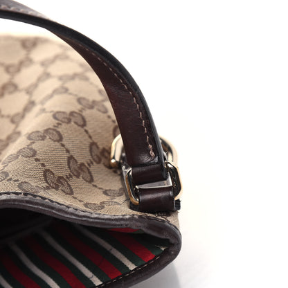 Gucci Monogram Medium New Britt Hobo Dark Brown 18 of 18