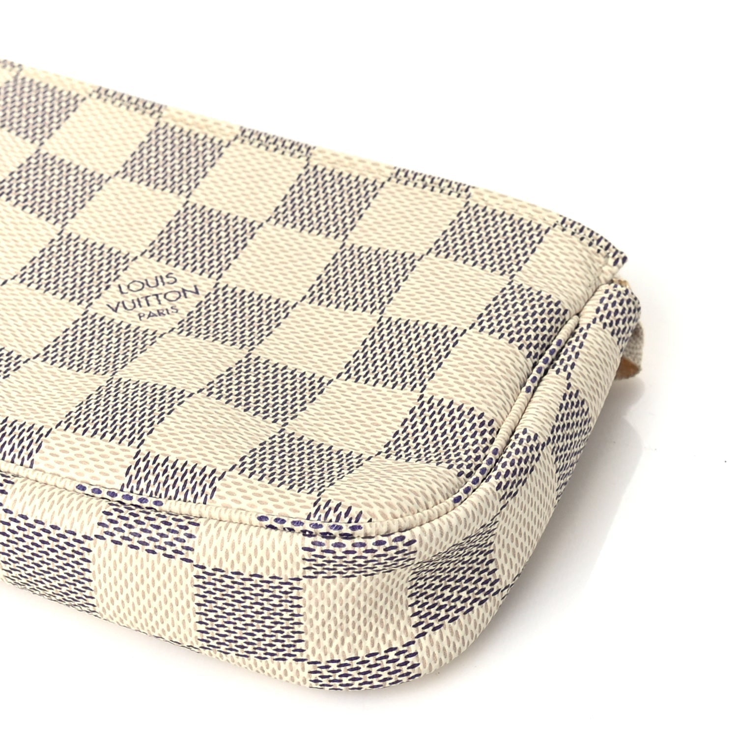 Louis Vuitton Damier Azur Mini Pochette Accessories 1 of 8
