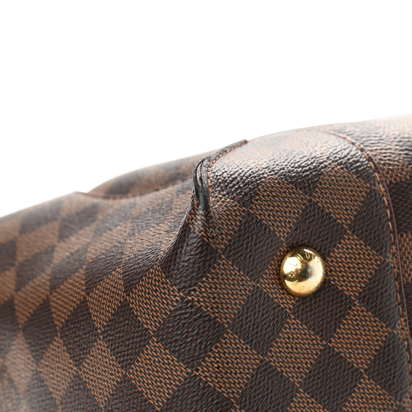 Damier Ebene Caissa Hobo Cherry