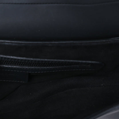 Christian Dior Ultra Matte Calfskin Saddle Bag Black 4 of 7