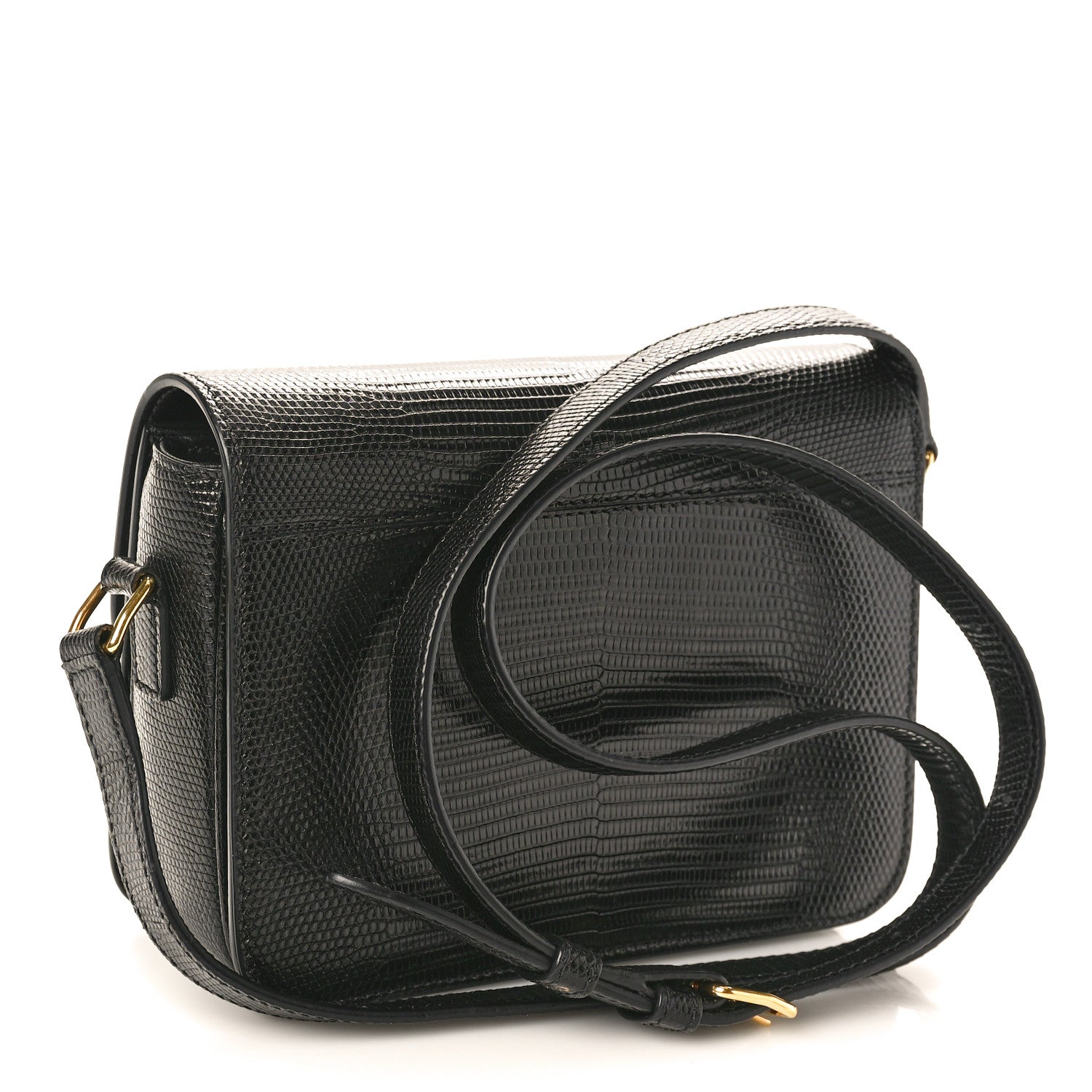 Celine Lizard Teen Triomphe Black 3 of 9