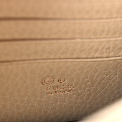 Gucci Dollar Calfskin Interlocking G Chain Wallet Ivoire 8 of 10