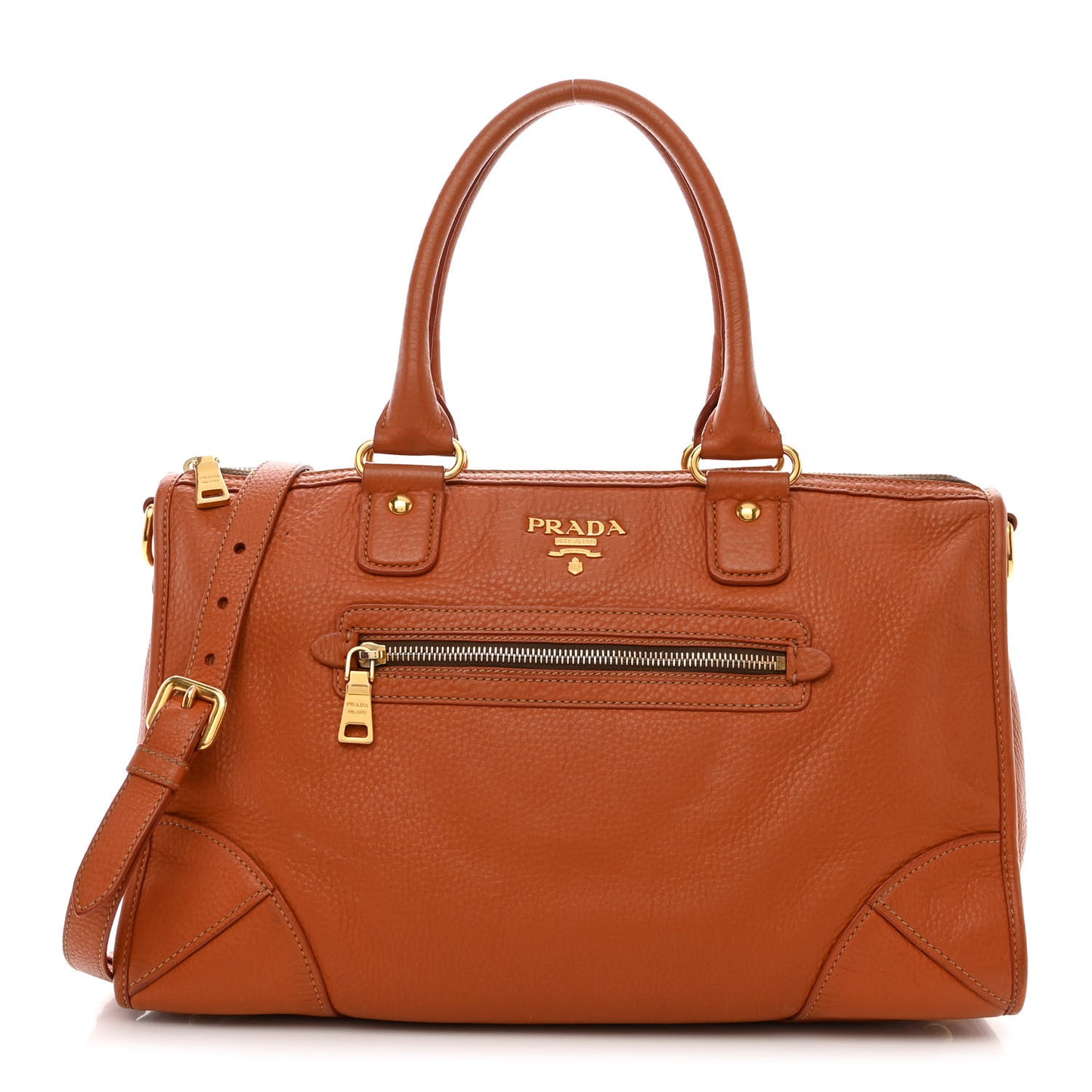 Vitello Daino Shopping Satchel Rame