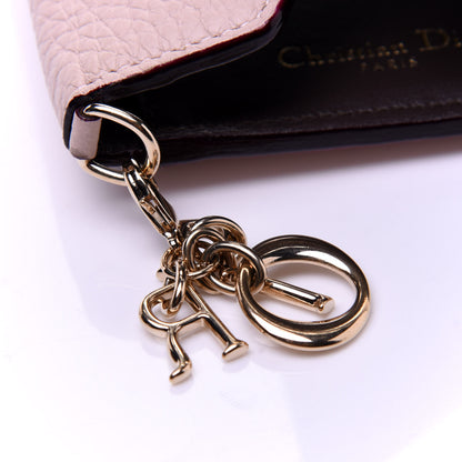 Christian Dior Bullcalf Diorissimo Medium Envelope Wallet Pink 9 of 9