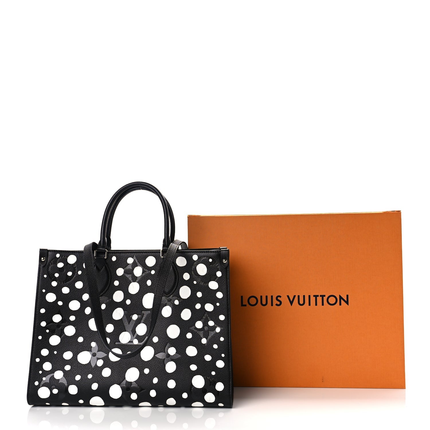 Louis Vuitton LV X YK Empreinte Monogram Giant Onthego MM Black 9 of 9