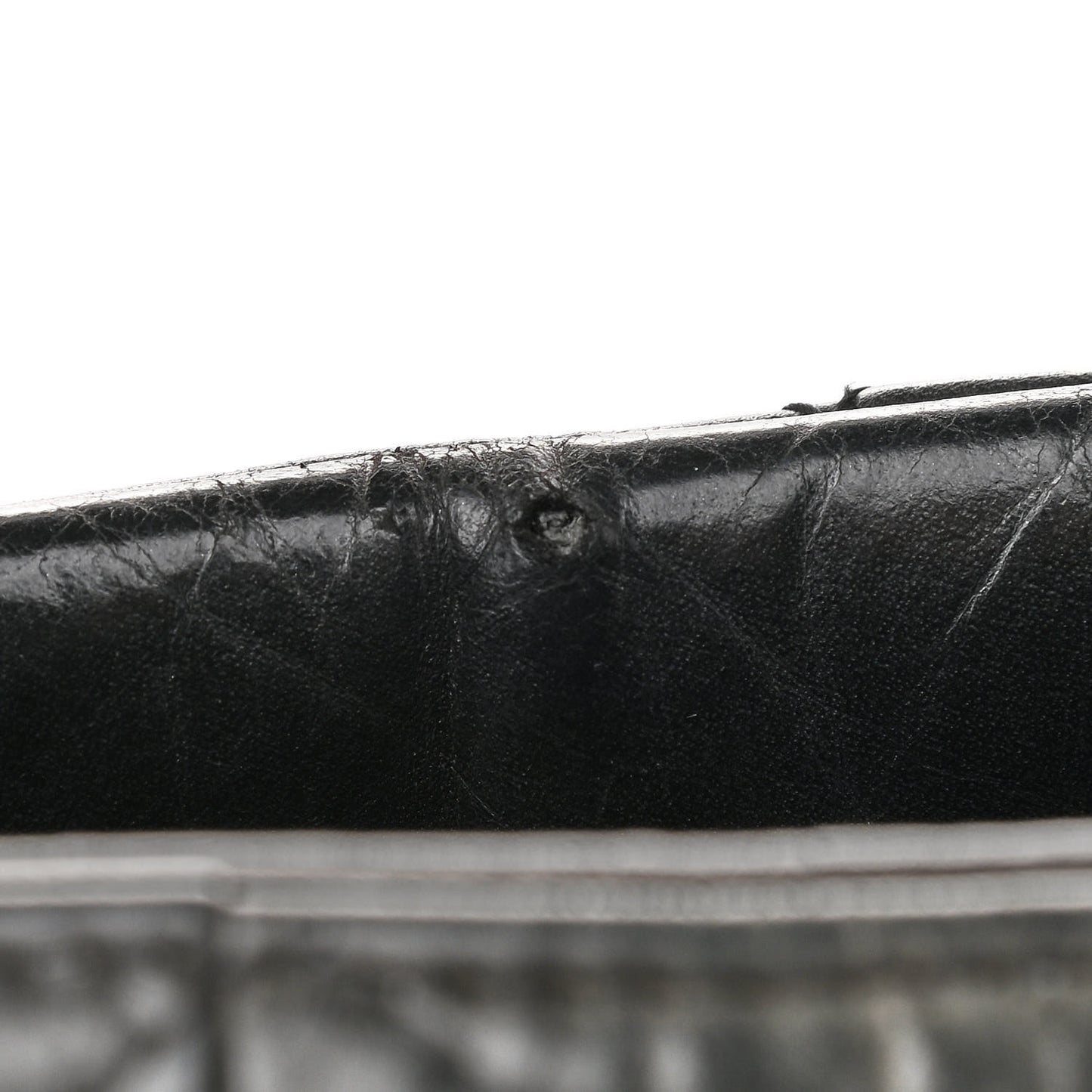 Aged Calfskin CC Tote Black