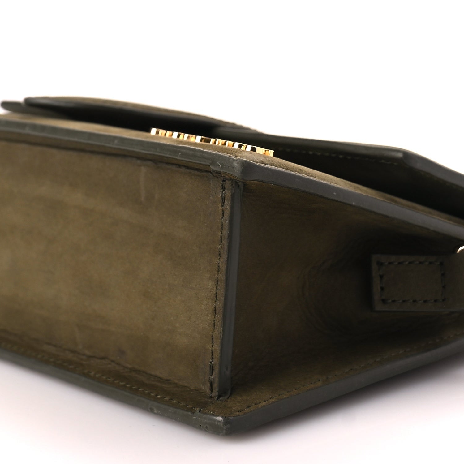 Jacquemus Nubuck Le Grande Bambino Dark Khaki 8 of 8