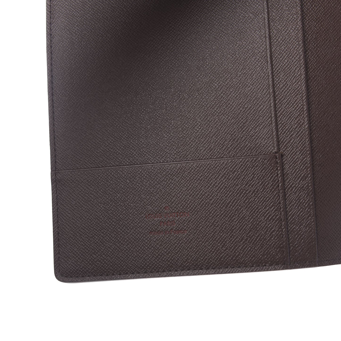 Damier Ebene Large Ring Agenda Cover